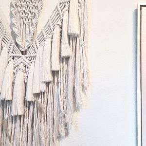 Handmade Boho macrame hanging/art piece